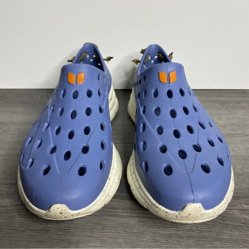 Kane Footwear Revive Recovery Shoes M 8 W 10 Blue White Cushion Slip On - Picture 8 of 11